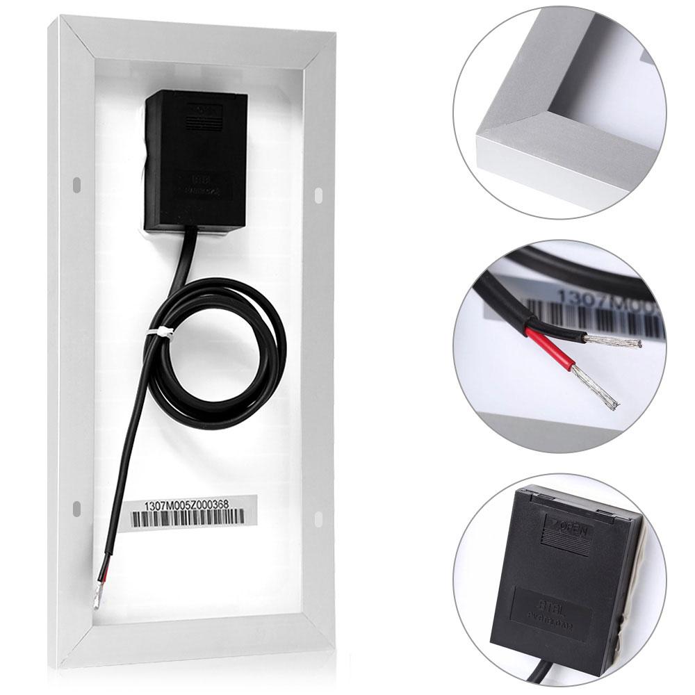 5 Watt 12 Volt Monocrystalline Solar Panel