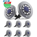 8LED Solar Stainless Steel Underground Light