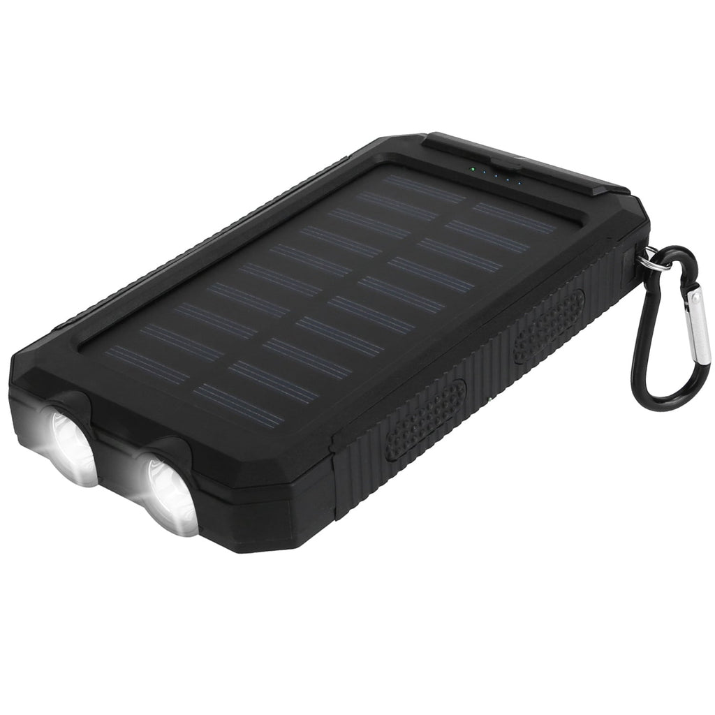 1Pc 1W MAh Solar Power Bank External Battery Pack Dual USB Interface